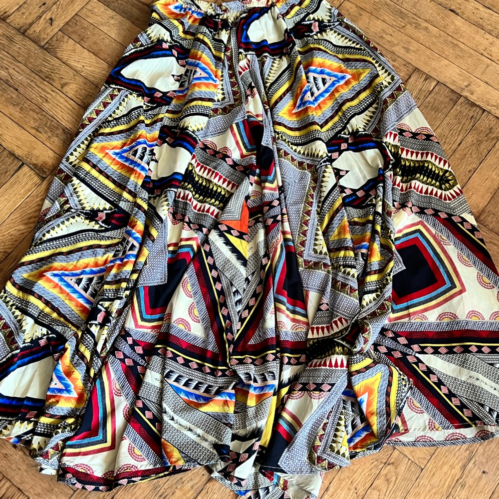 Tribal Maxi Skirt